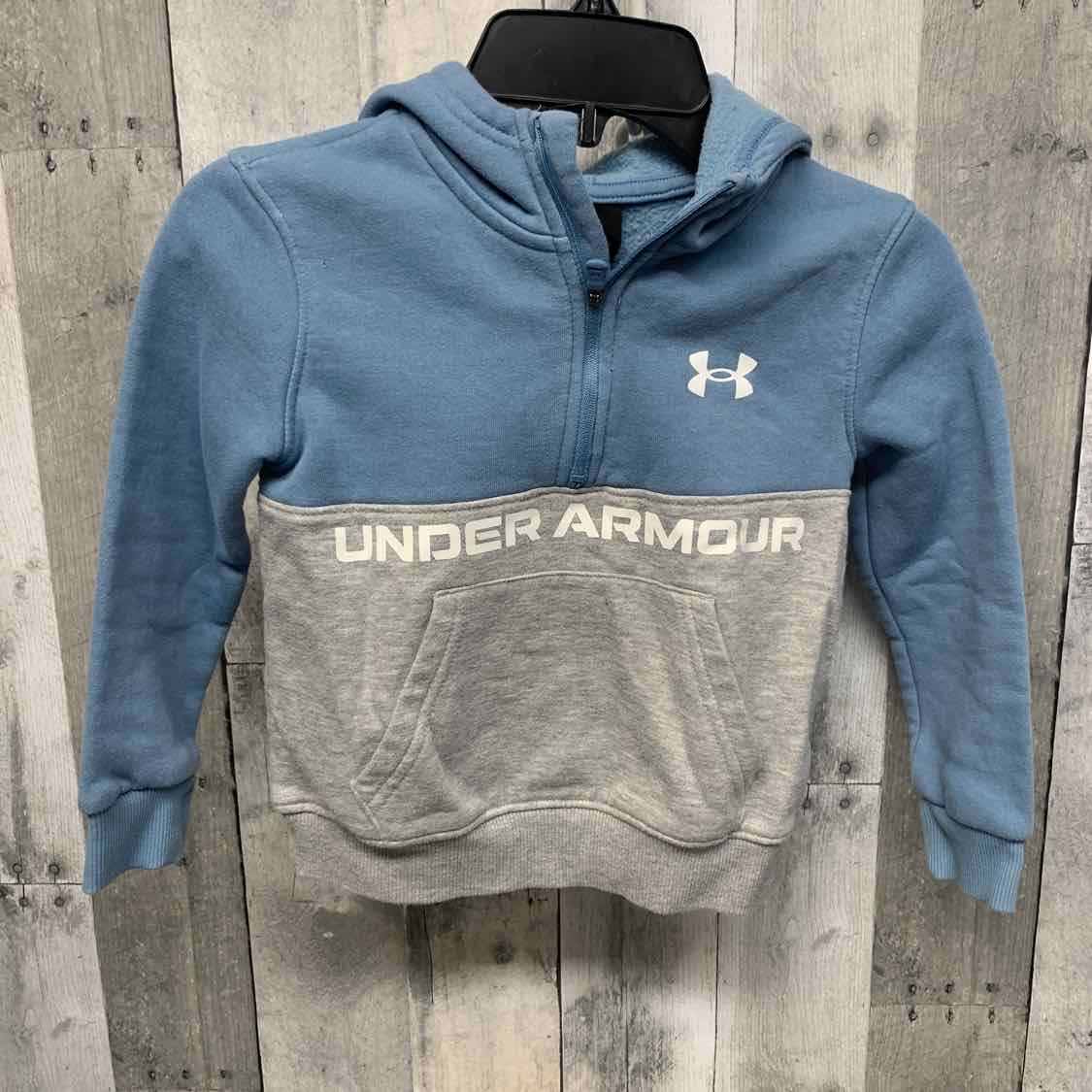 Size 4 Blue/Gray Sport Brand Pull Over