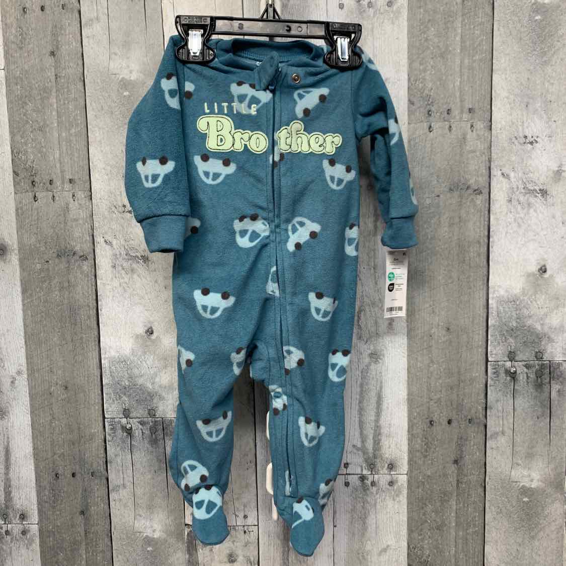 Size 6 Months Blue Print Carter's Footy PJs