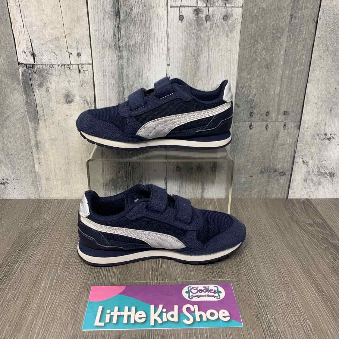 Size 13.5 Navy/White Puma Sneakers