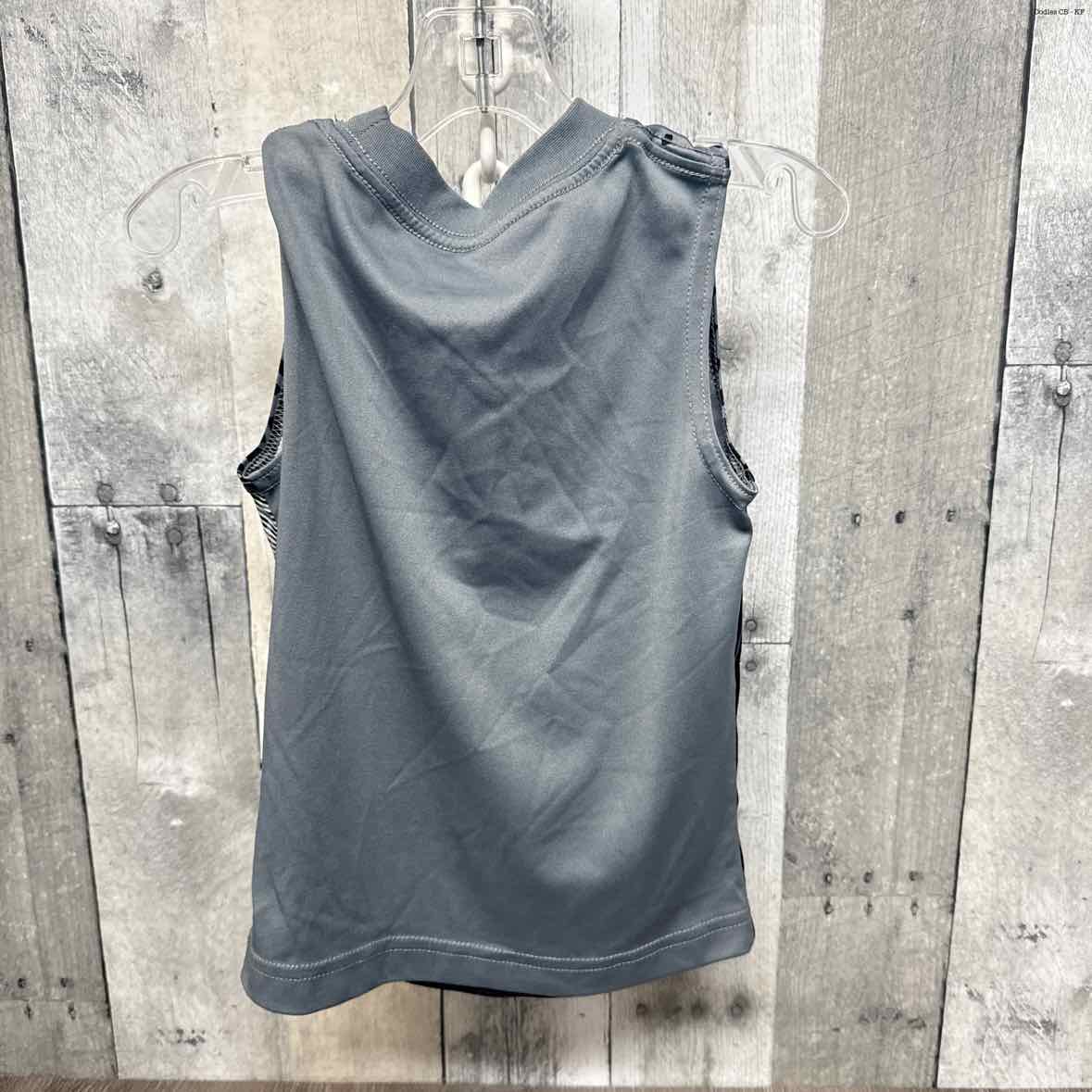 Size 3T Black/Gray Sport Brand Tank Top