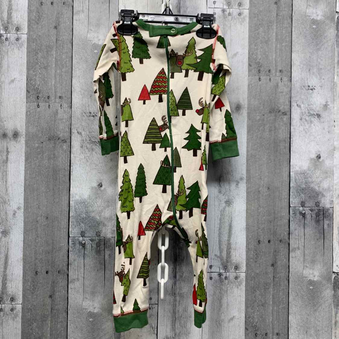 Size 12 Months White/Red B Brand Romper