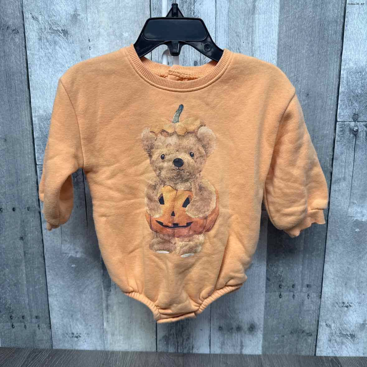 Size 6-9 Months Orange B Brand Romper