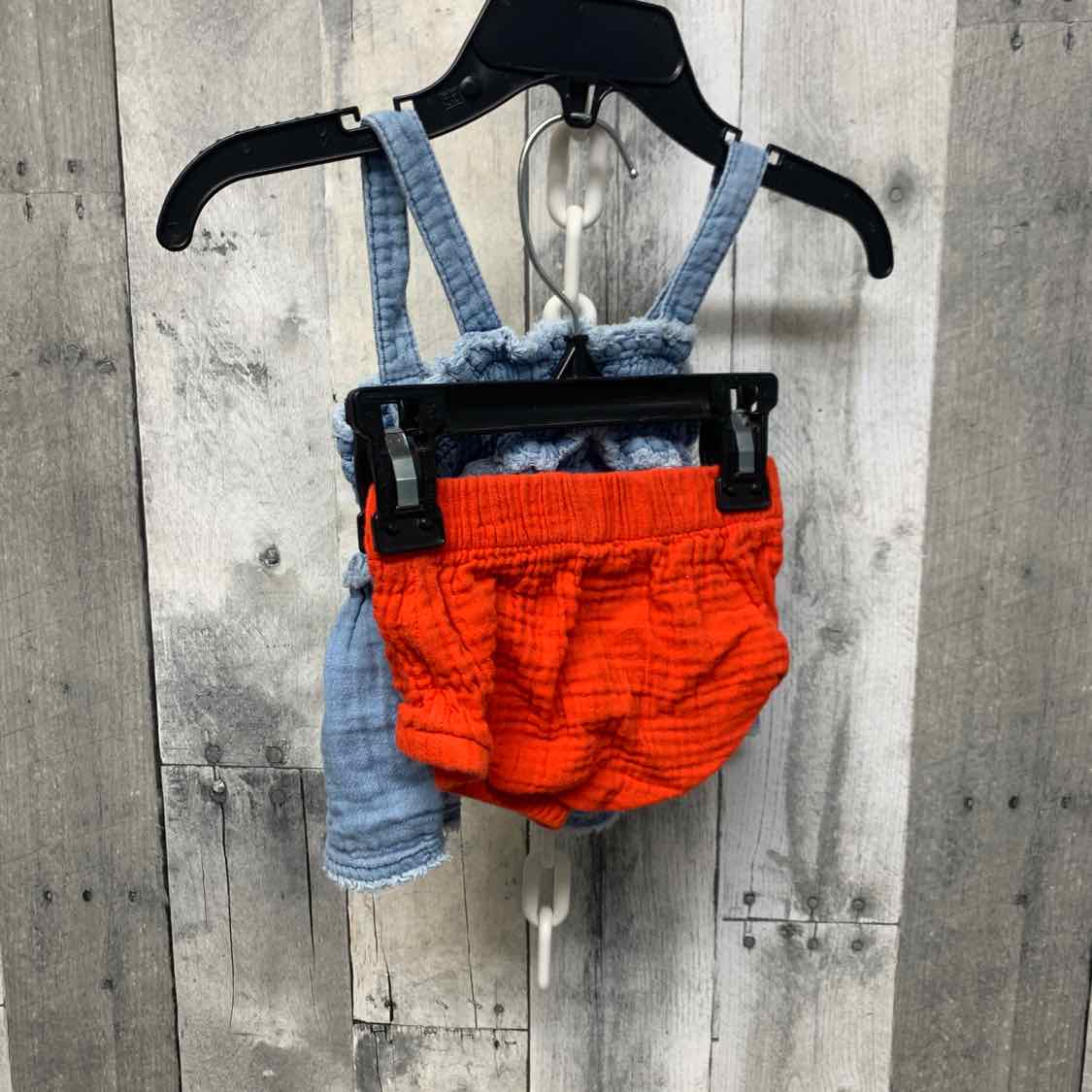 Size 6-9 Months Red/White/Blue Cat & Jack Shirt/Shorts