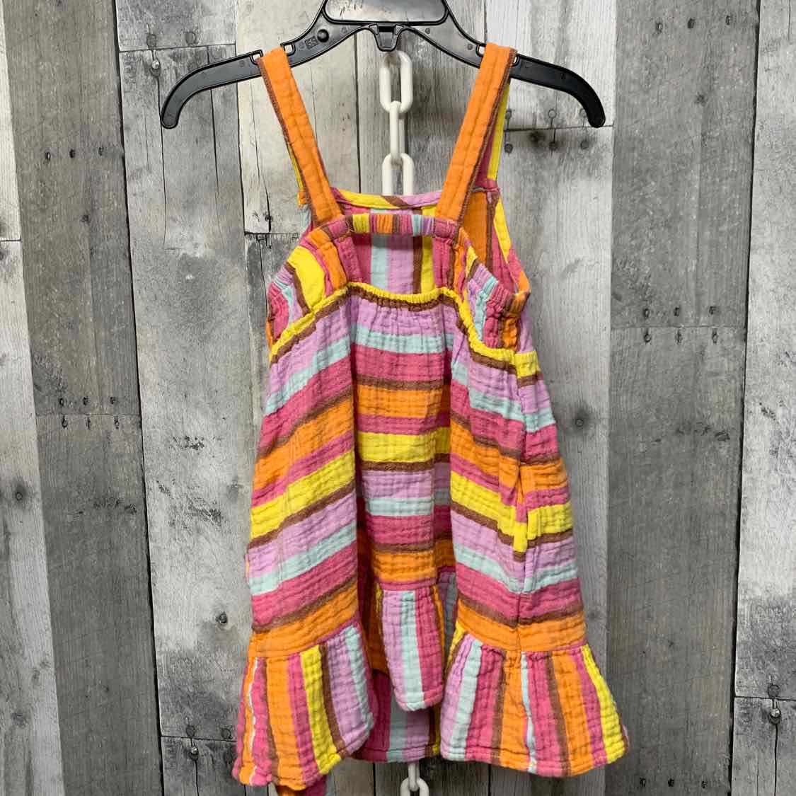 Size 3T Pink/Yellow Cat & Jack Dress