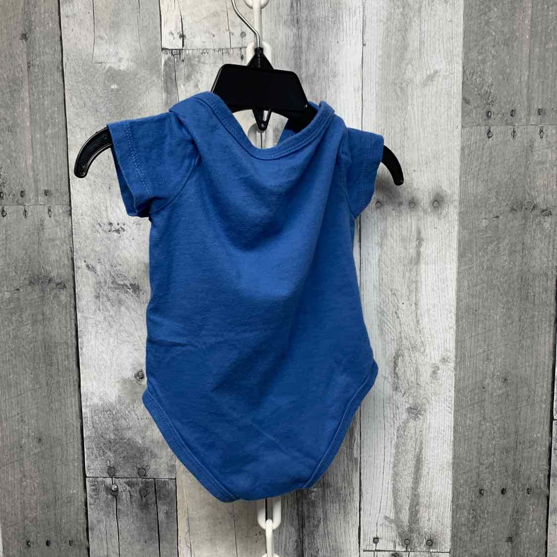 Size 6 Months Blue Sport Brand Bodysuit