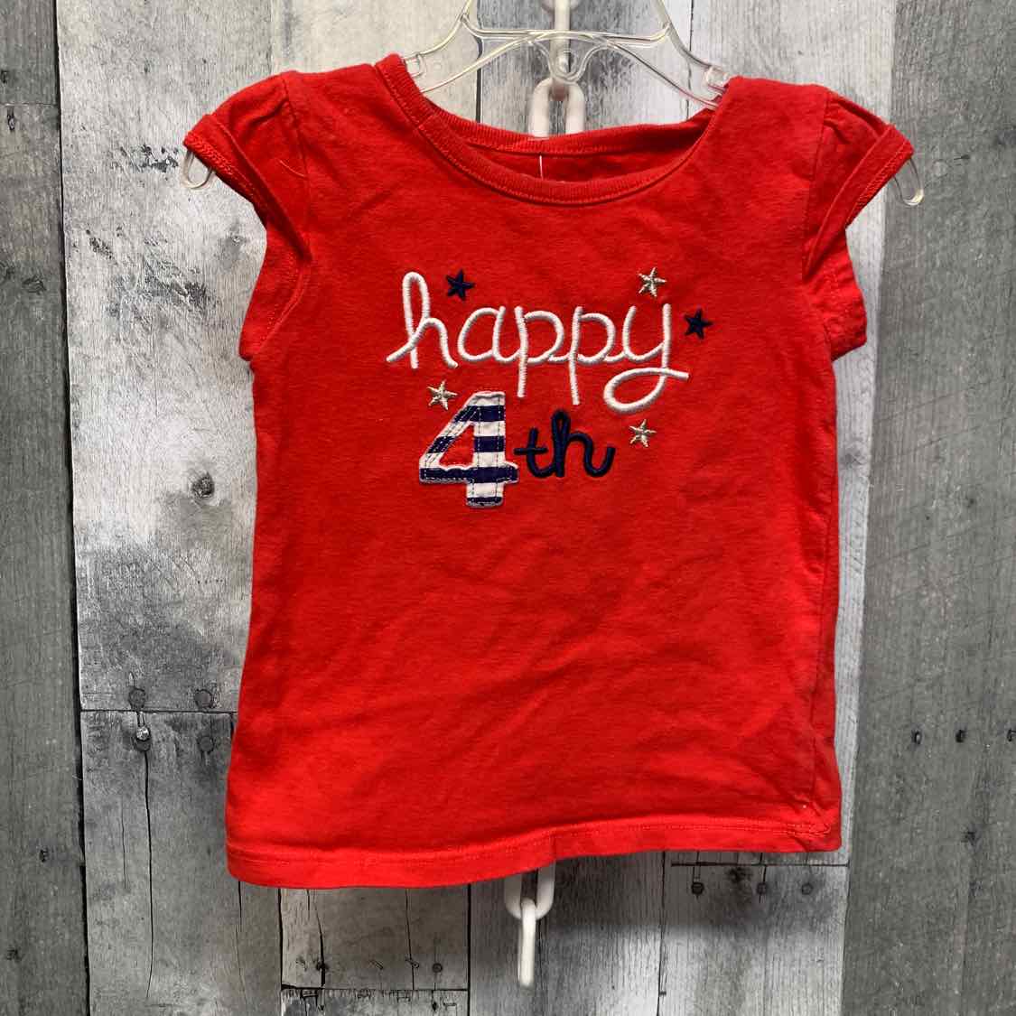 Size 2T Red Jumping Beans T Shirt