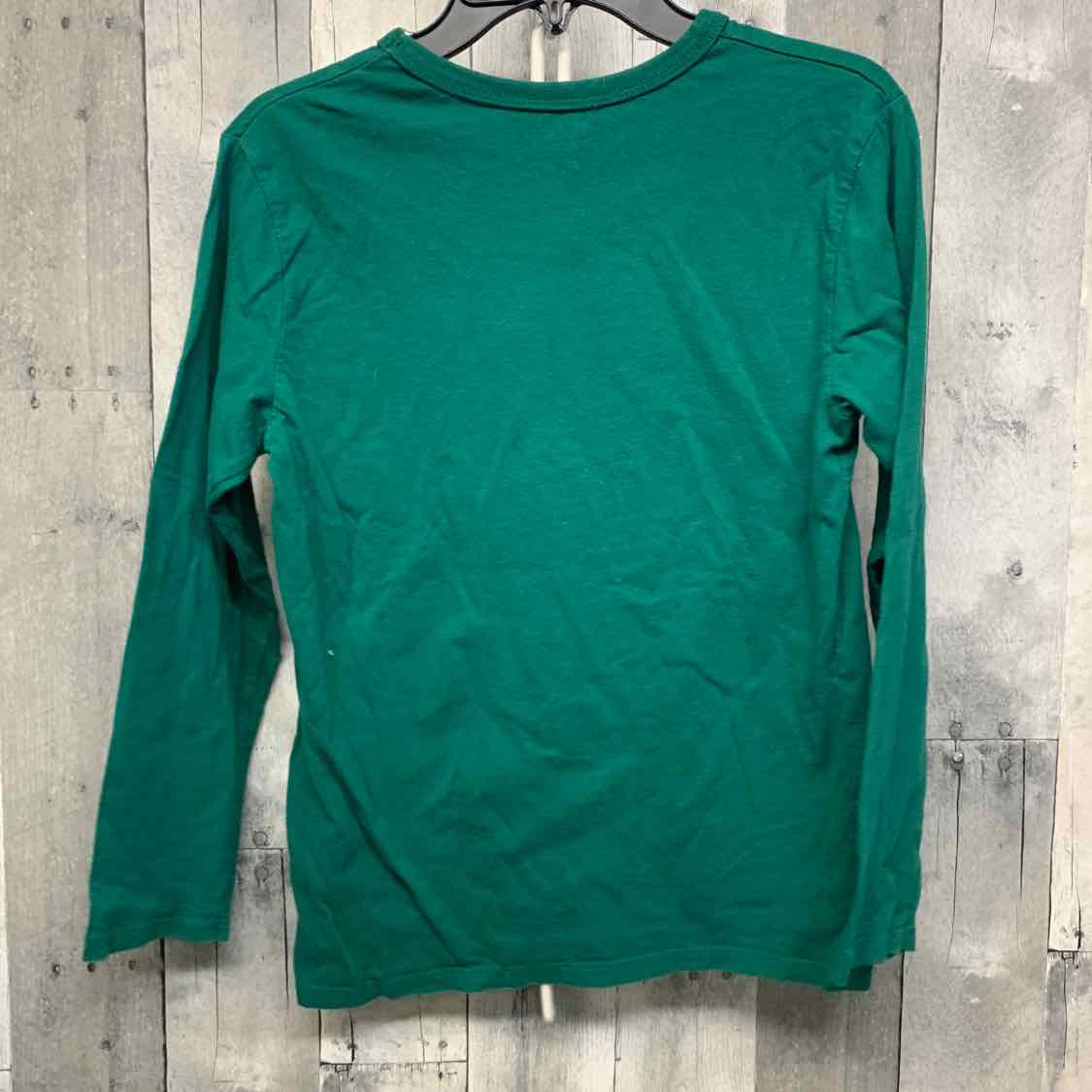 Size 10/12 Green/Red Children's Place Long Sleeve Shirt