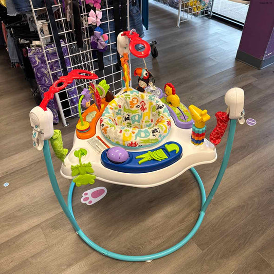 Fisher Price White/Blue Jumperoo
