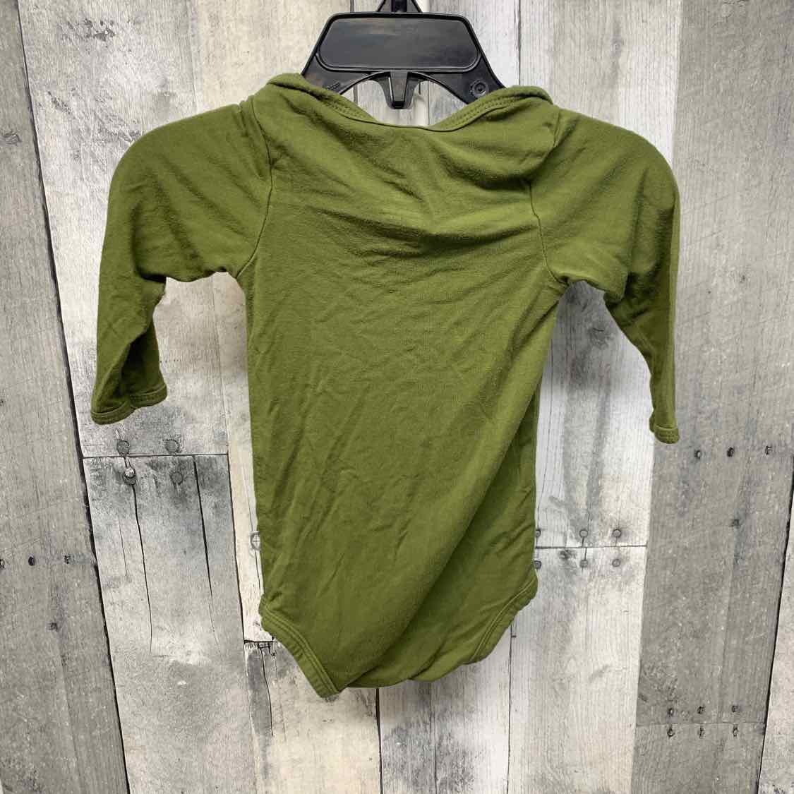 Size 3-6 Months Green Kyte Bodysuit