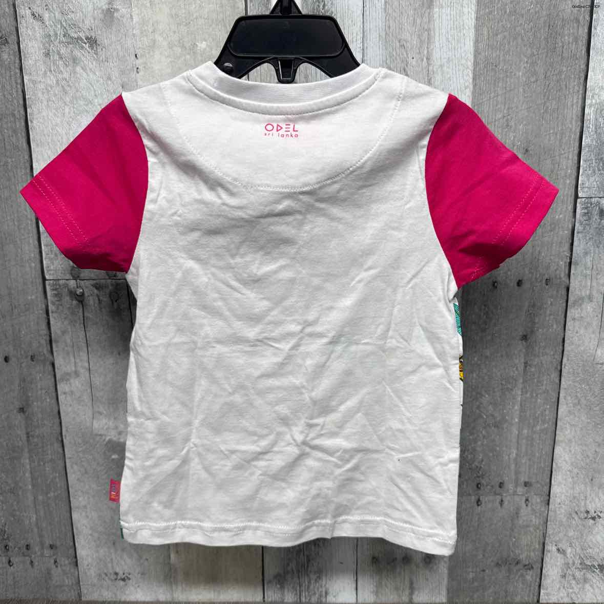 Size 2/4 Pink/Green B Brand T Shirt