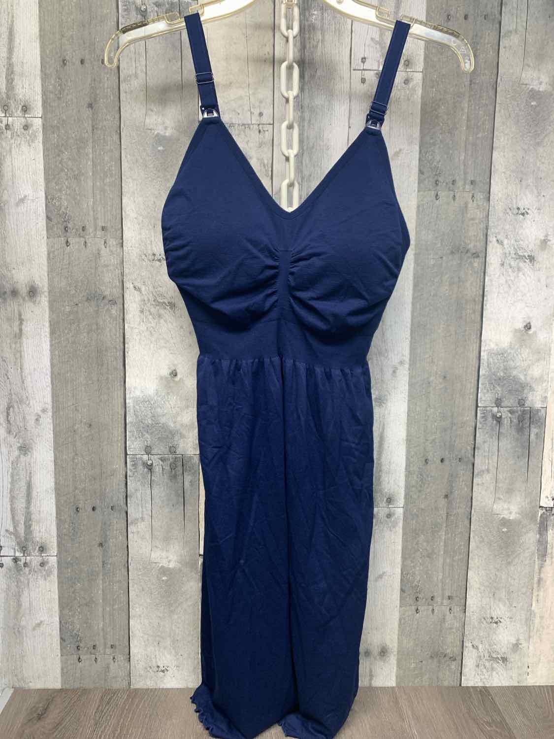 Size L Navy Mid Brand Dress - Sleeveless