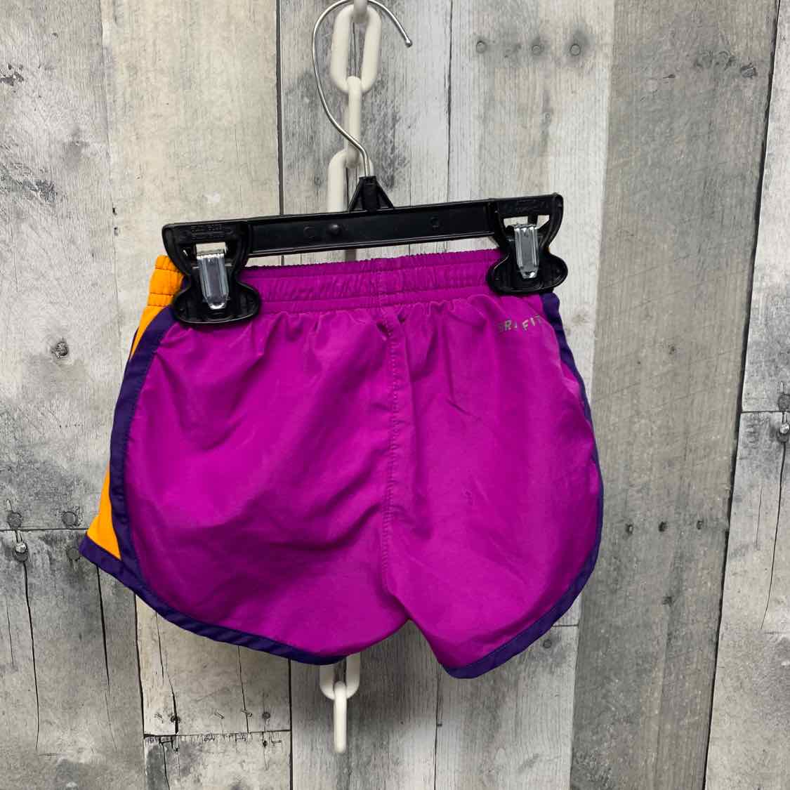 Size 2T Purple/Orange Sport Brand Shorts - Athletic