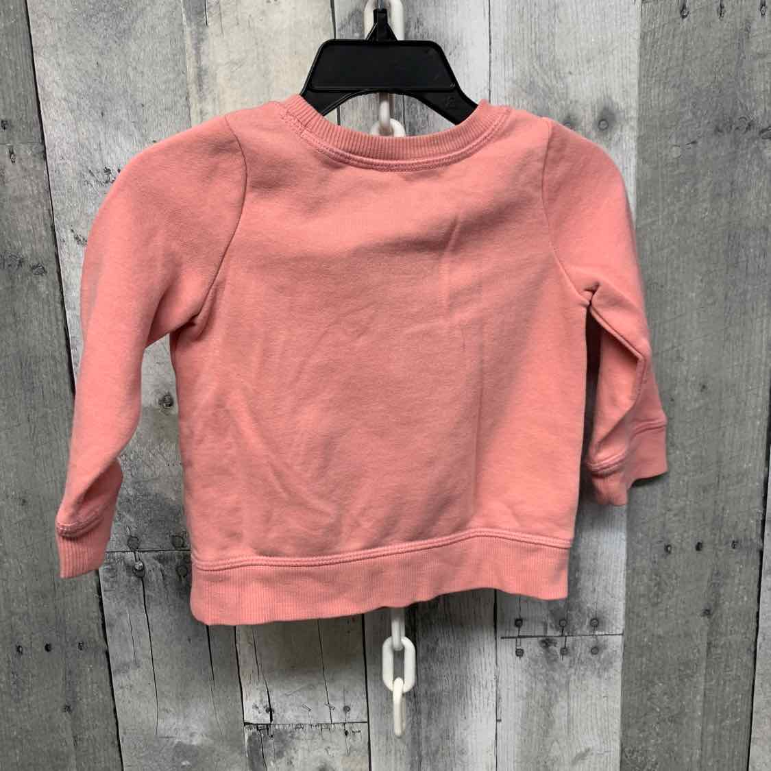 Size 12 Months Pink Graphic Jumping Beans Sweat Shirt