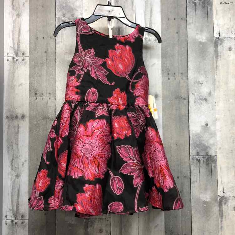 Size 7 Black/Pink B Brand Dress - Party