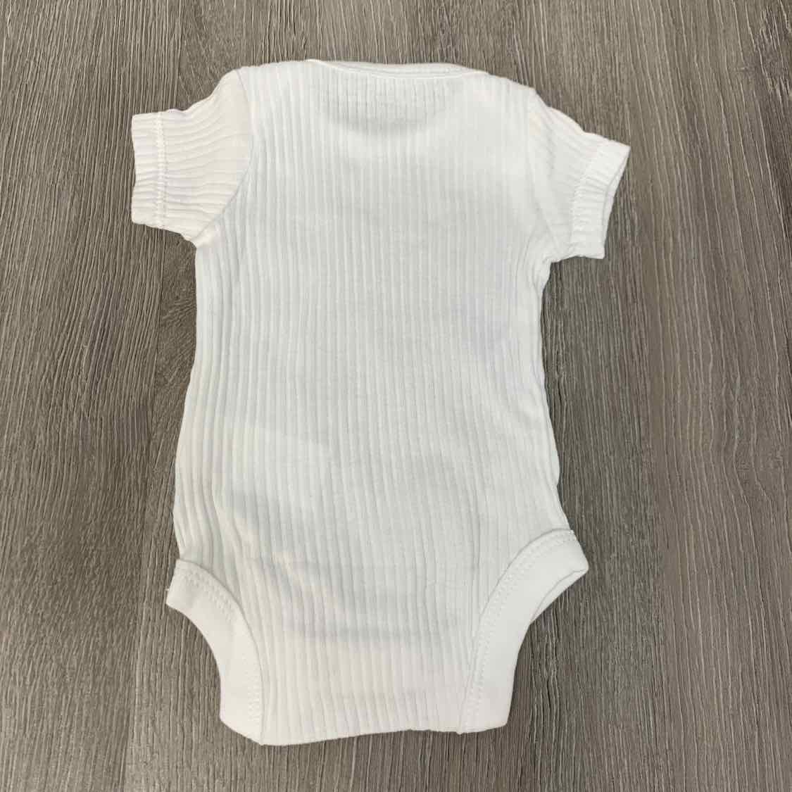 Size Preemie White Gerber Bodysuit