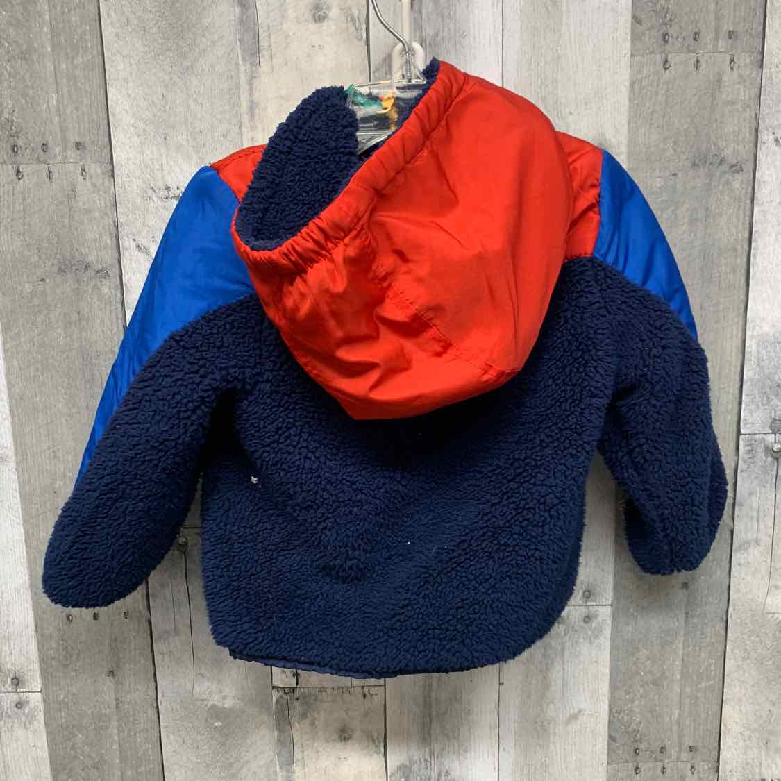Size 2T Navy/Red Osh Kosh Heavy Jacket