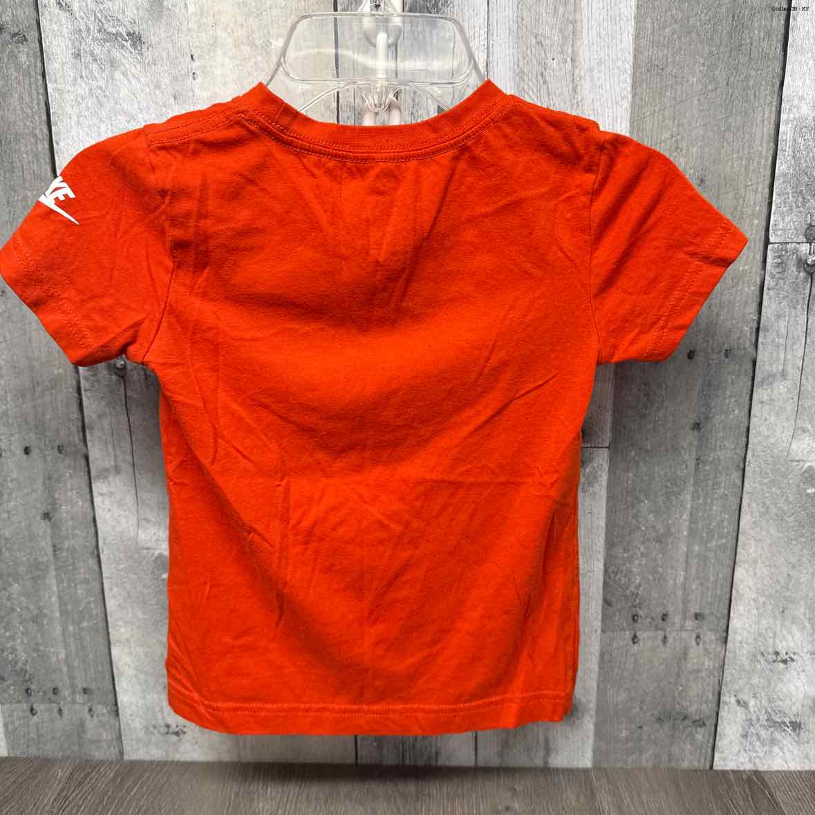 Size 6 Orange Graphic Sport Brand T Shirt