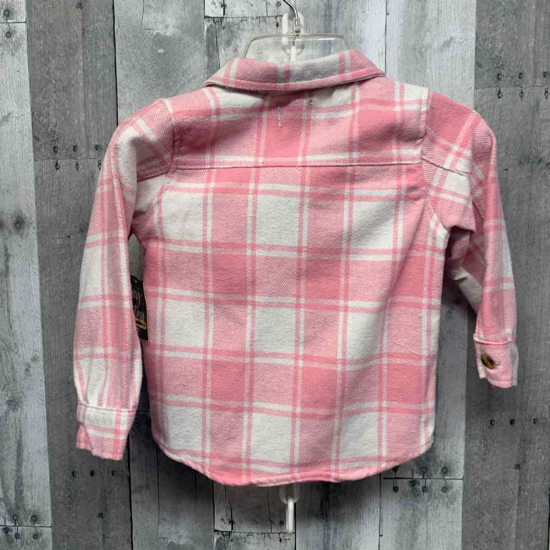 Size 5/6 Pink/White B Brand Light Jacket