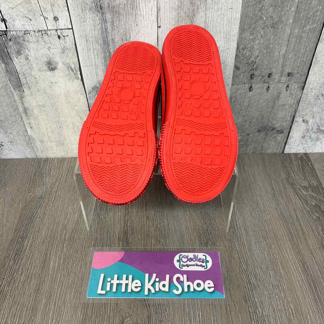 Size 10 Black/Red Disney Sneakers