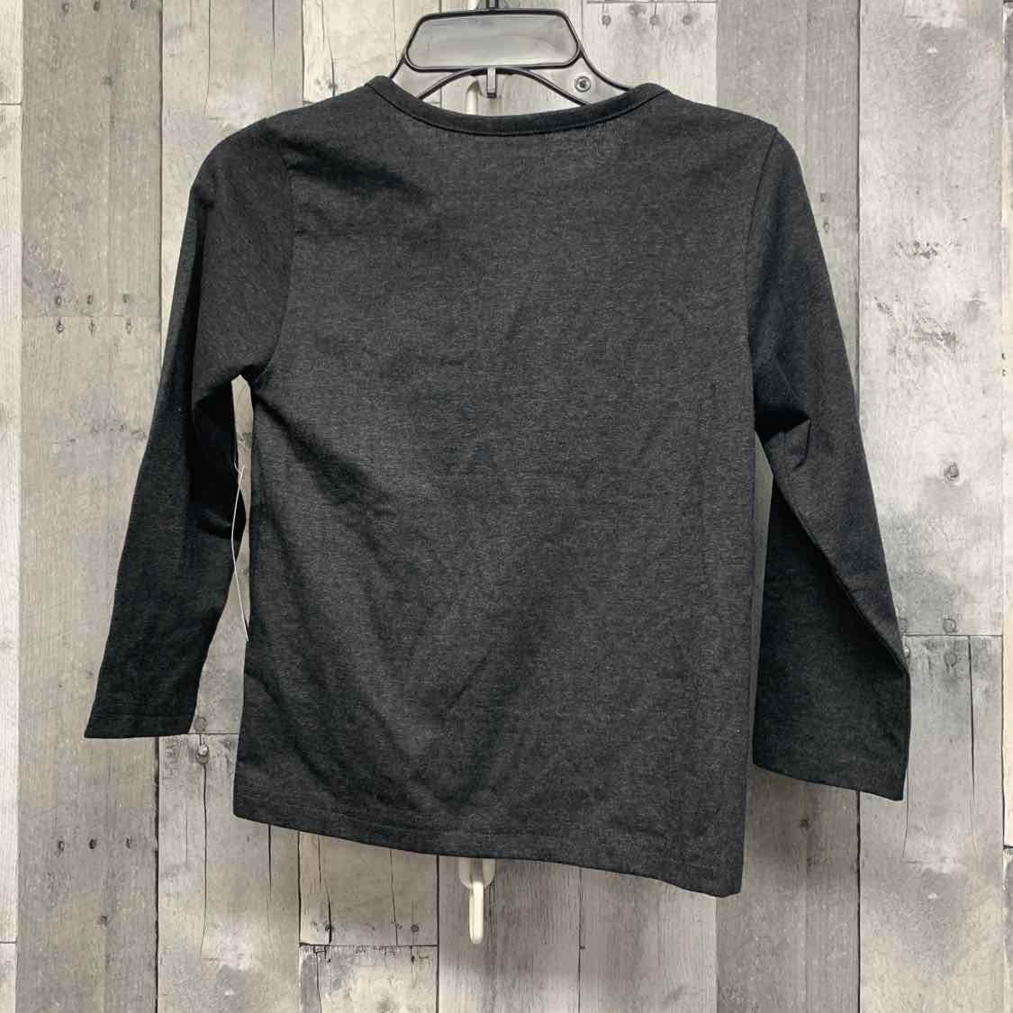 Size 6 Gray/Black B Brand Long Sleeve Shirt