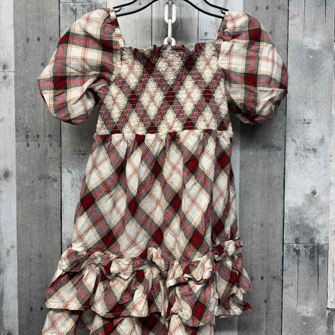 Size 7 Red/Ivory Gymboree Dress