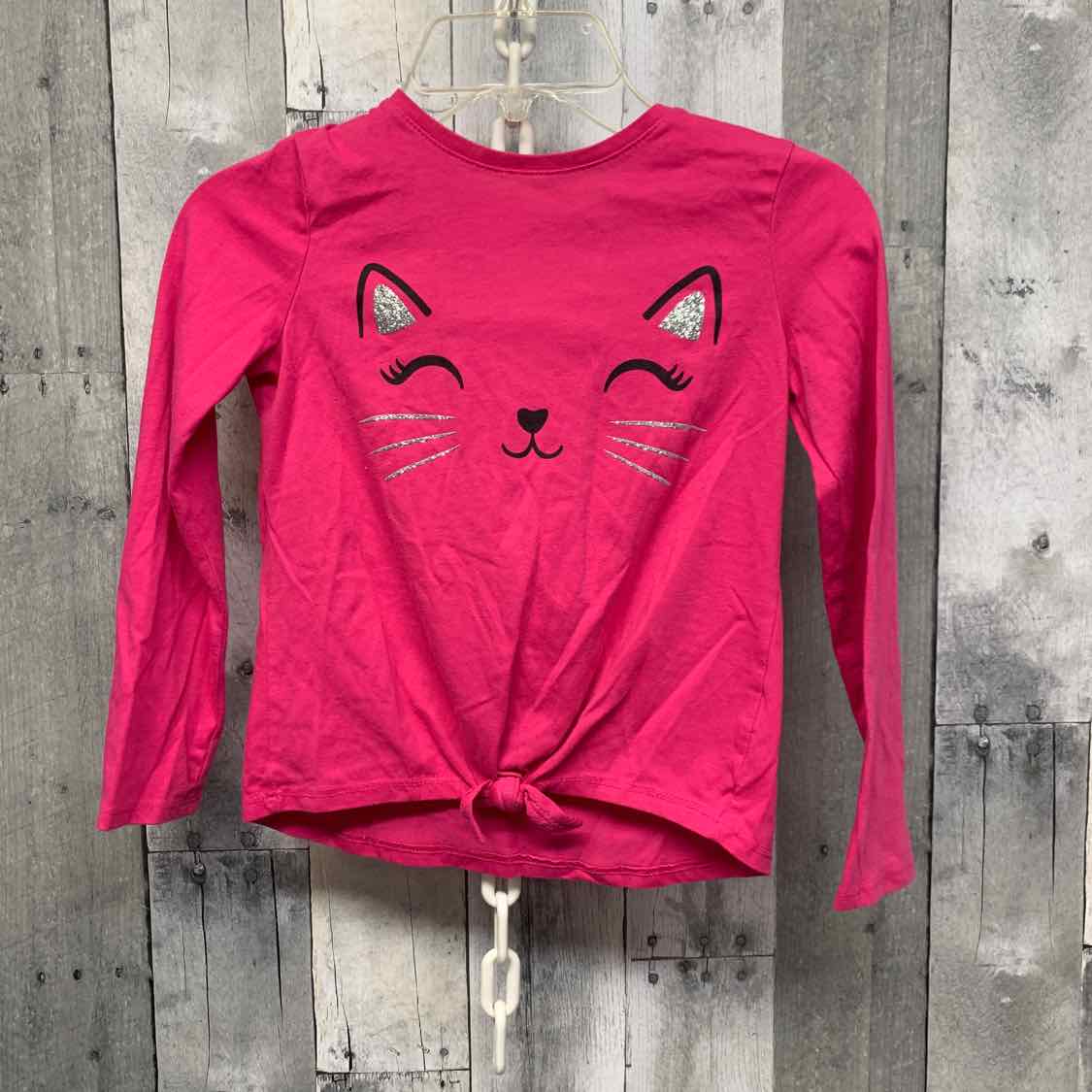 Size 6X Pink Graphic Jumping Beans Long Sleeve Shirt
