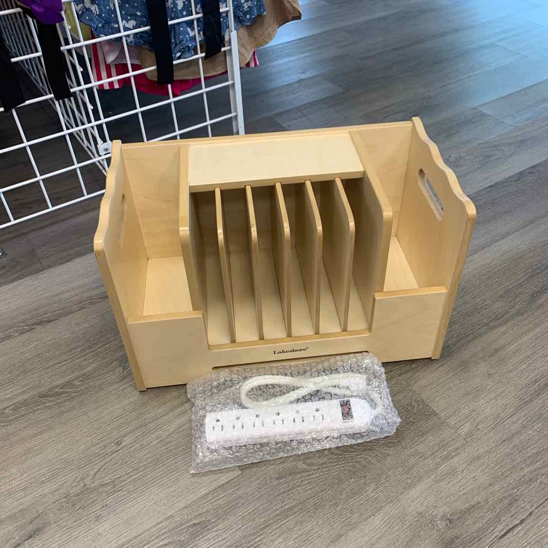 Lakeshore Wooden Toy Storage