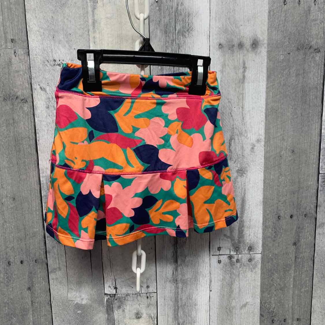 Size 4T Pink/Green Reel Legends Skirt - Athletic