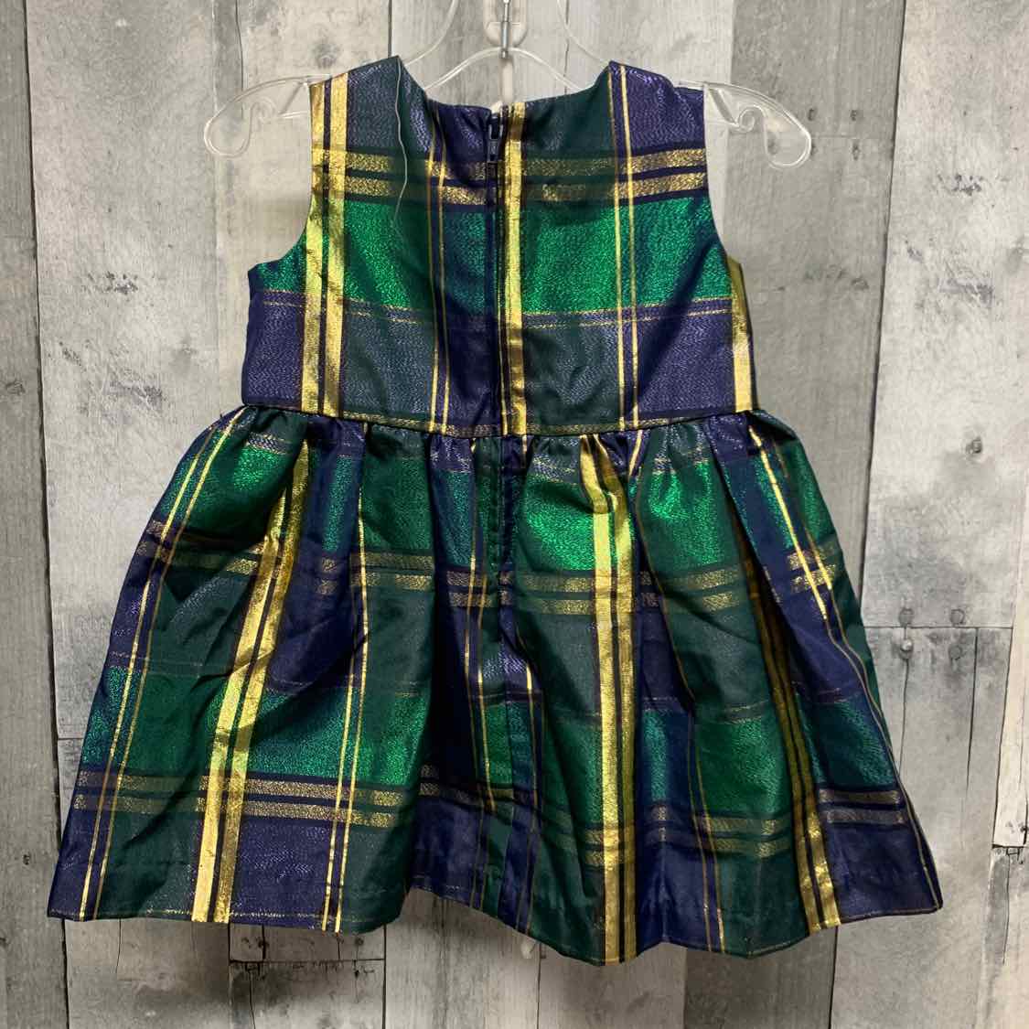 Size 18 Months Green/Gold Bonnie Jean/Baby Dress - Party
