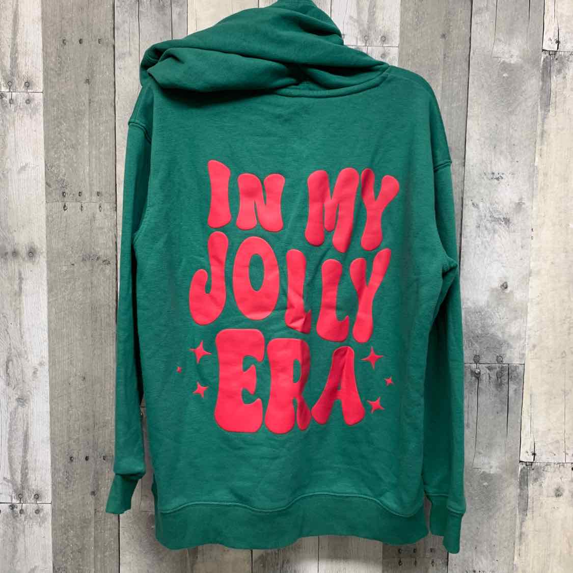 Size 14 Green/Red Art Class Pull Over