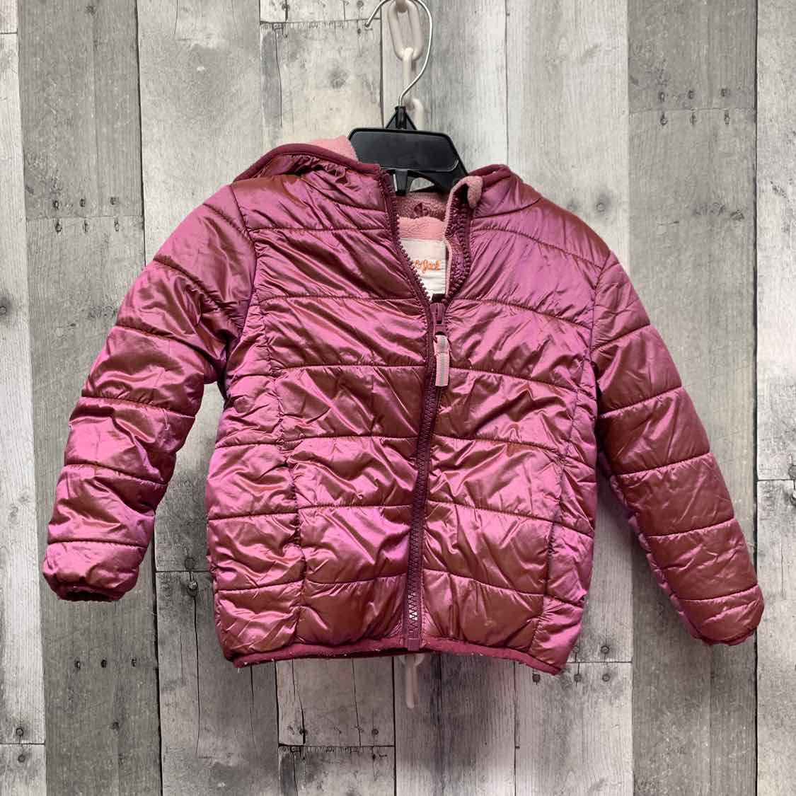 Size 2T Purple Cat & Jack Snow Jacket