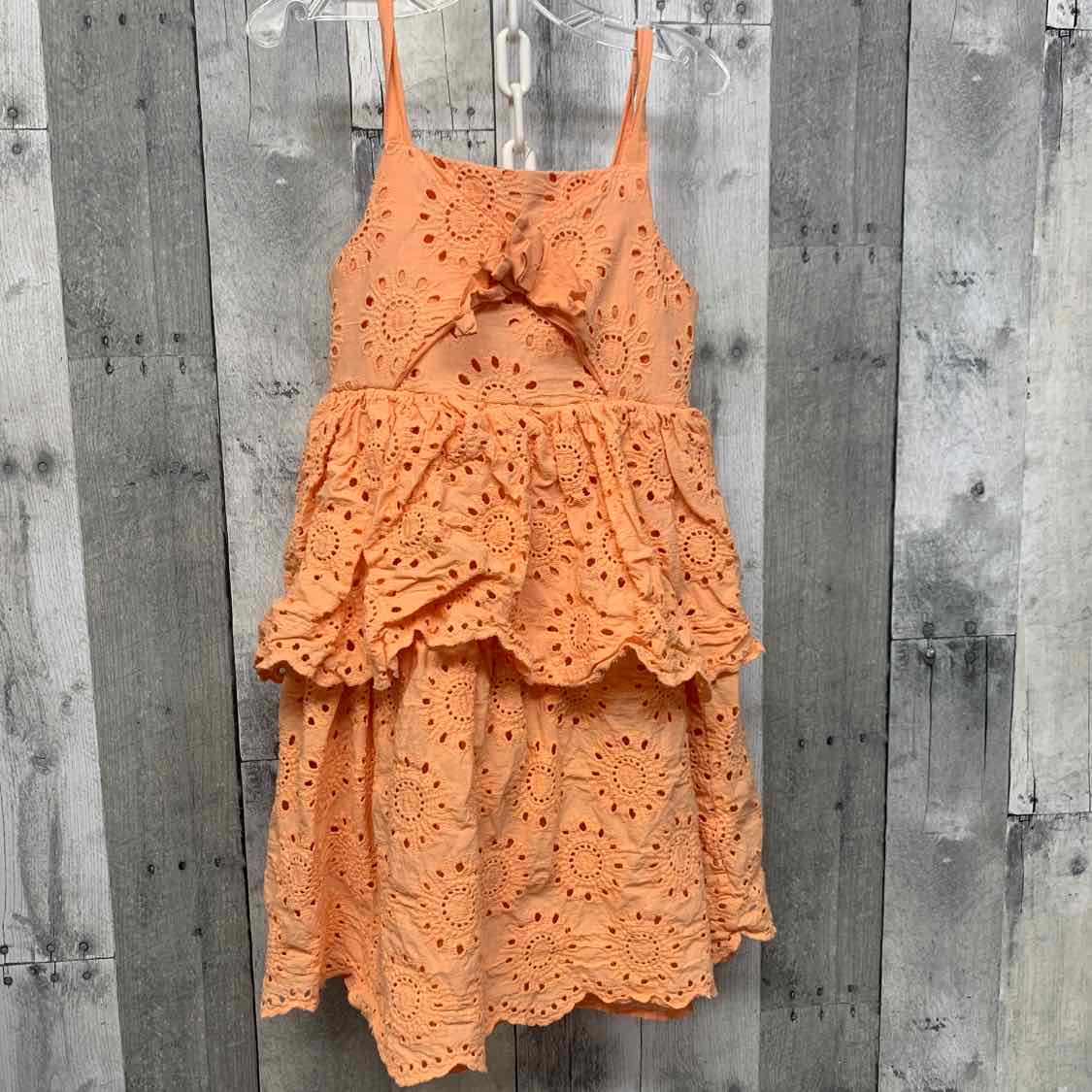 Size 6 Orange Blueberi Boulevard Dress