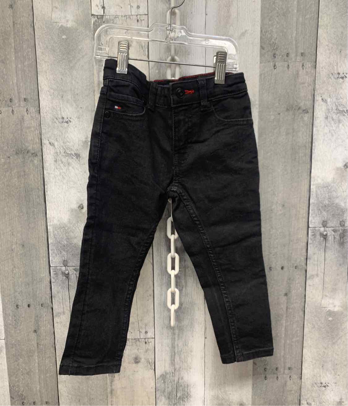 Size 2T Black Denim Tommy Hilfiger Jeans