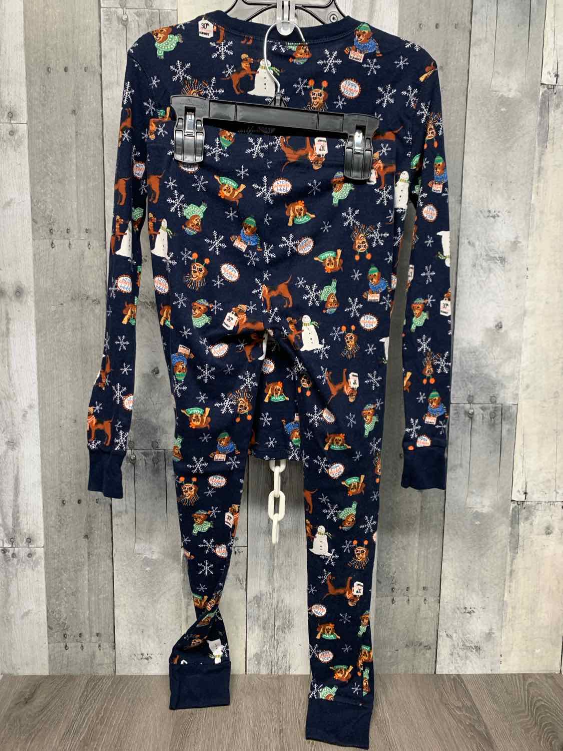 Size 12 Navy Print Old Navy 2pc PJs