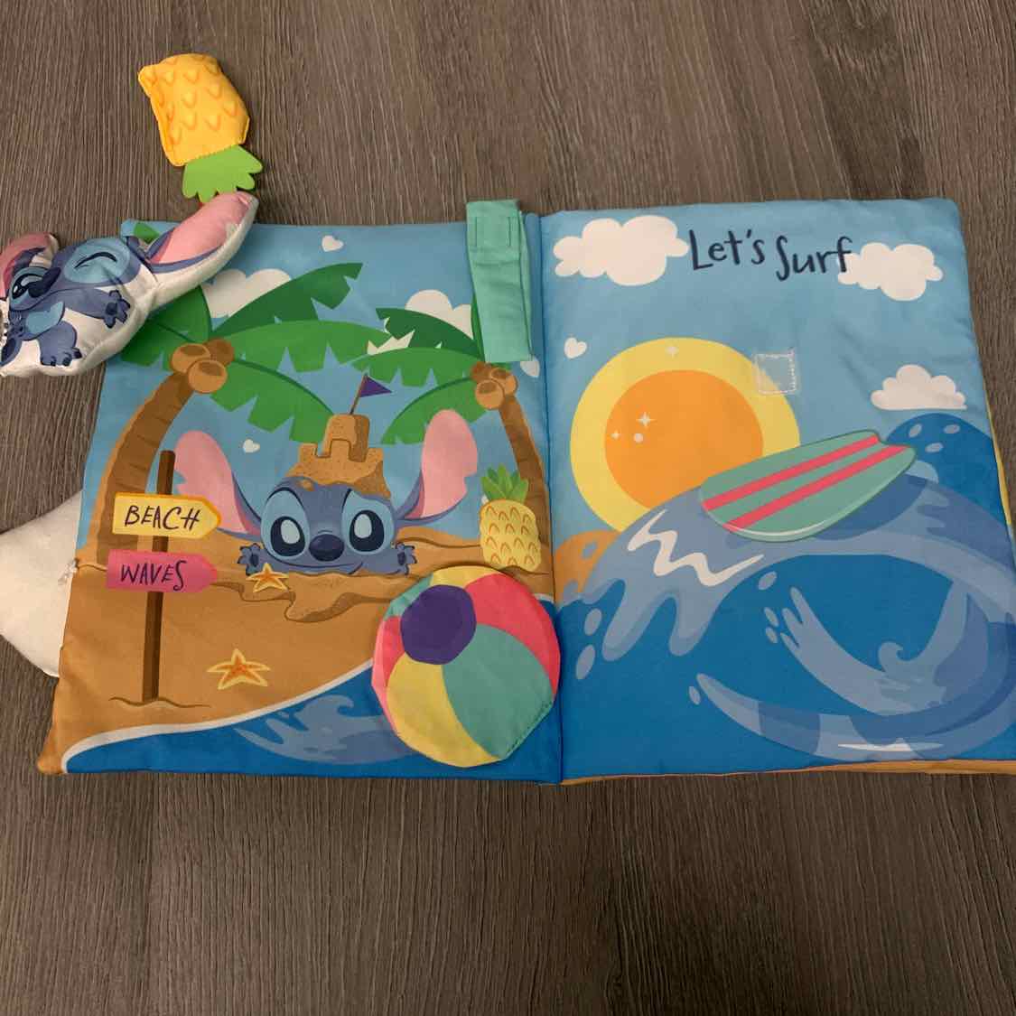 Disney Blue/Pink Soft Book