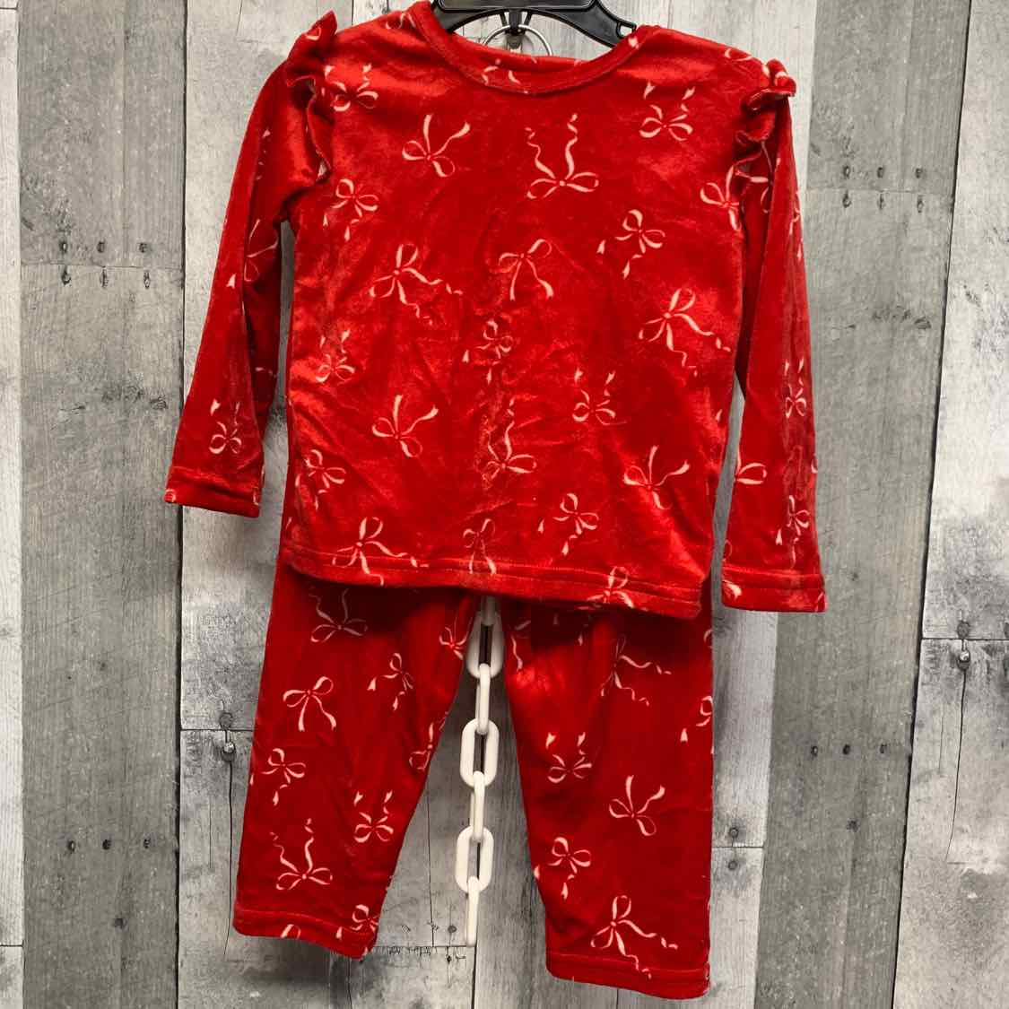 Size 18 Months Red Print Btween Shirt/Pants