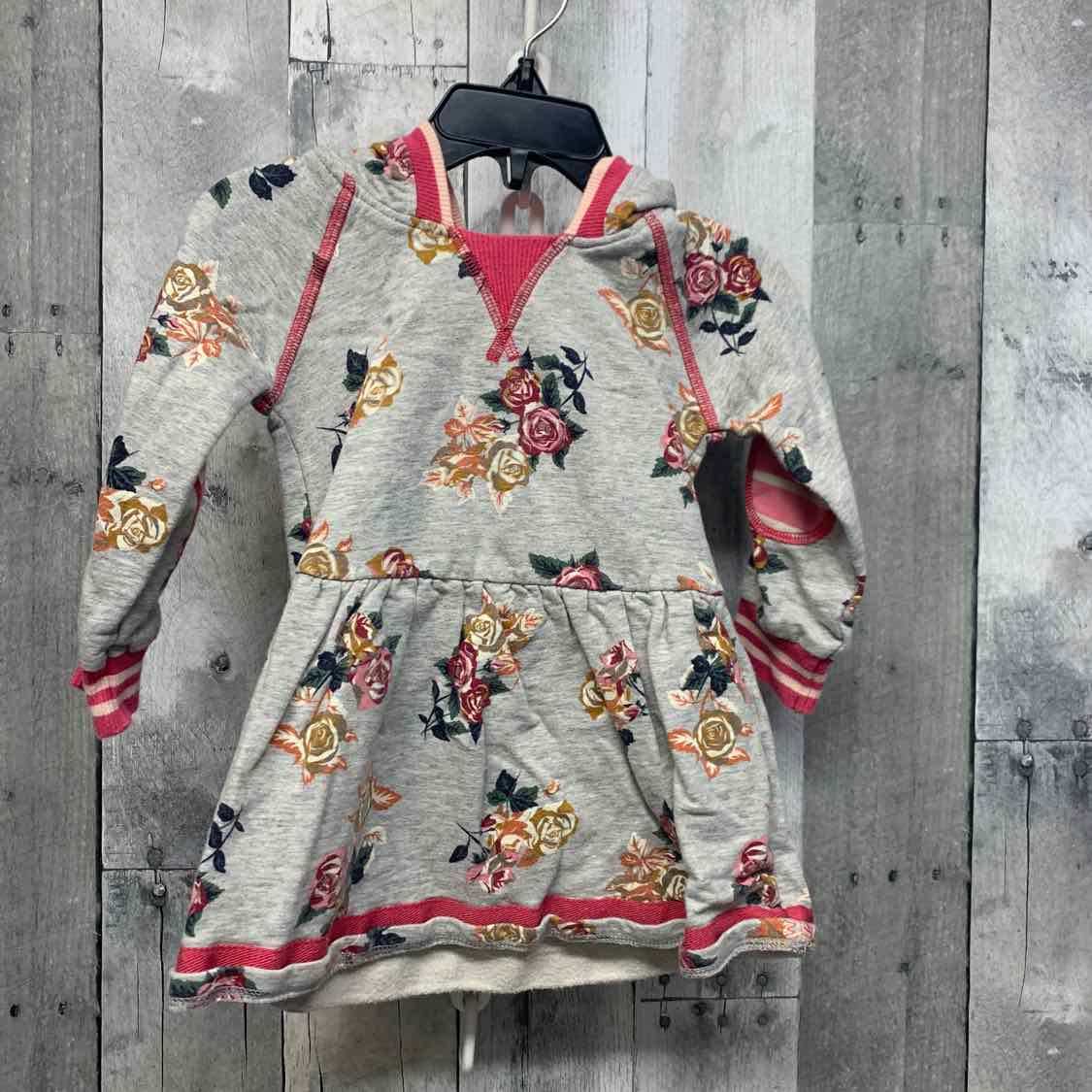 Size 18-24 Months Gray/Pink Matilda Jane LS Dress