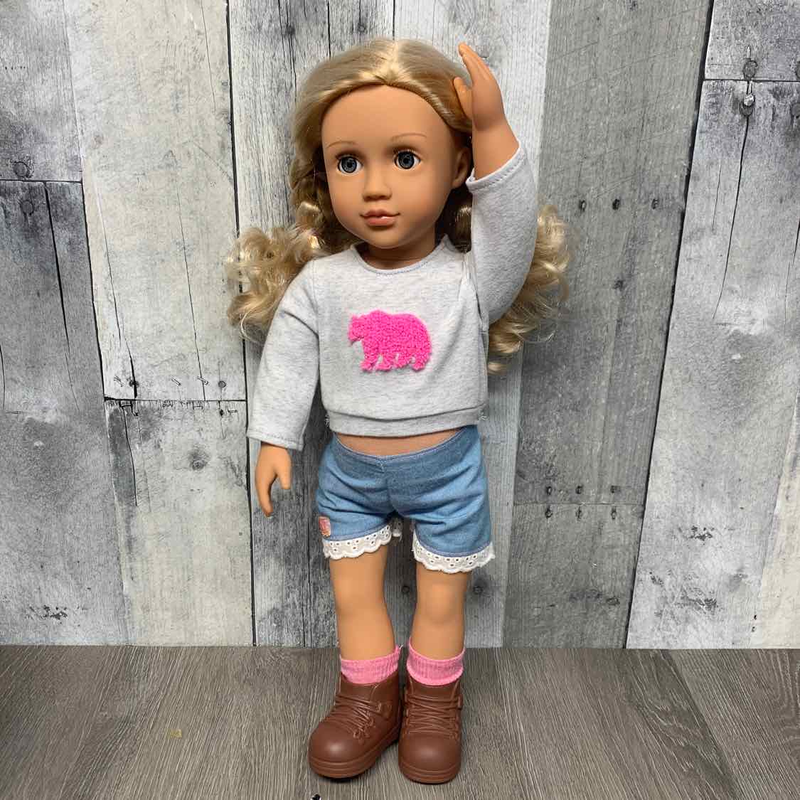 Our Generation Denim/Gray Doll