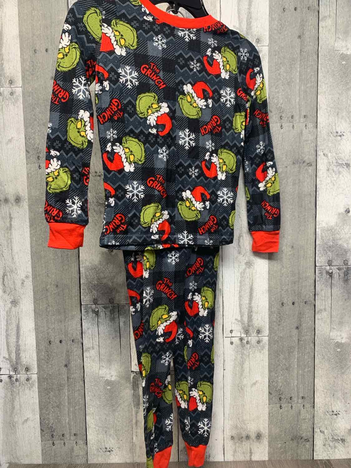 Size 8 Black/Red Holiday Brands 2pc PJs