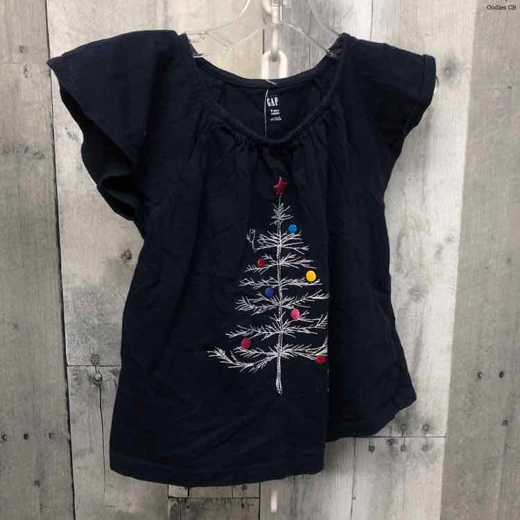 Size 3 Navy Graphic Gap T Shirt