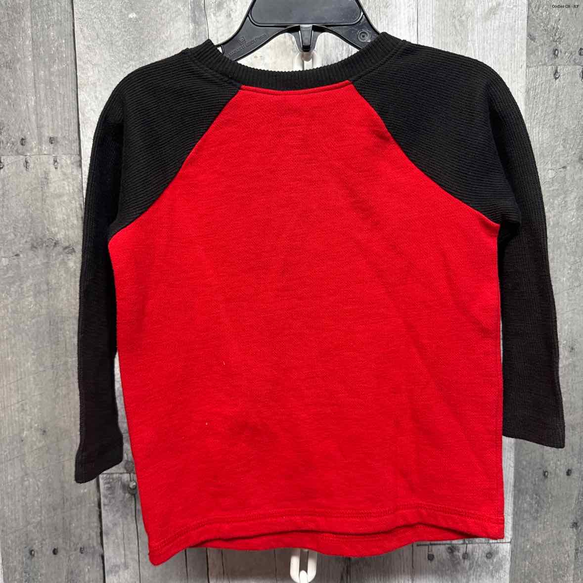 Size 24 Months Red/Black Jumping Beans Long Sleeve Shirt