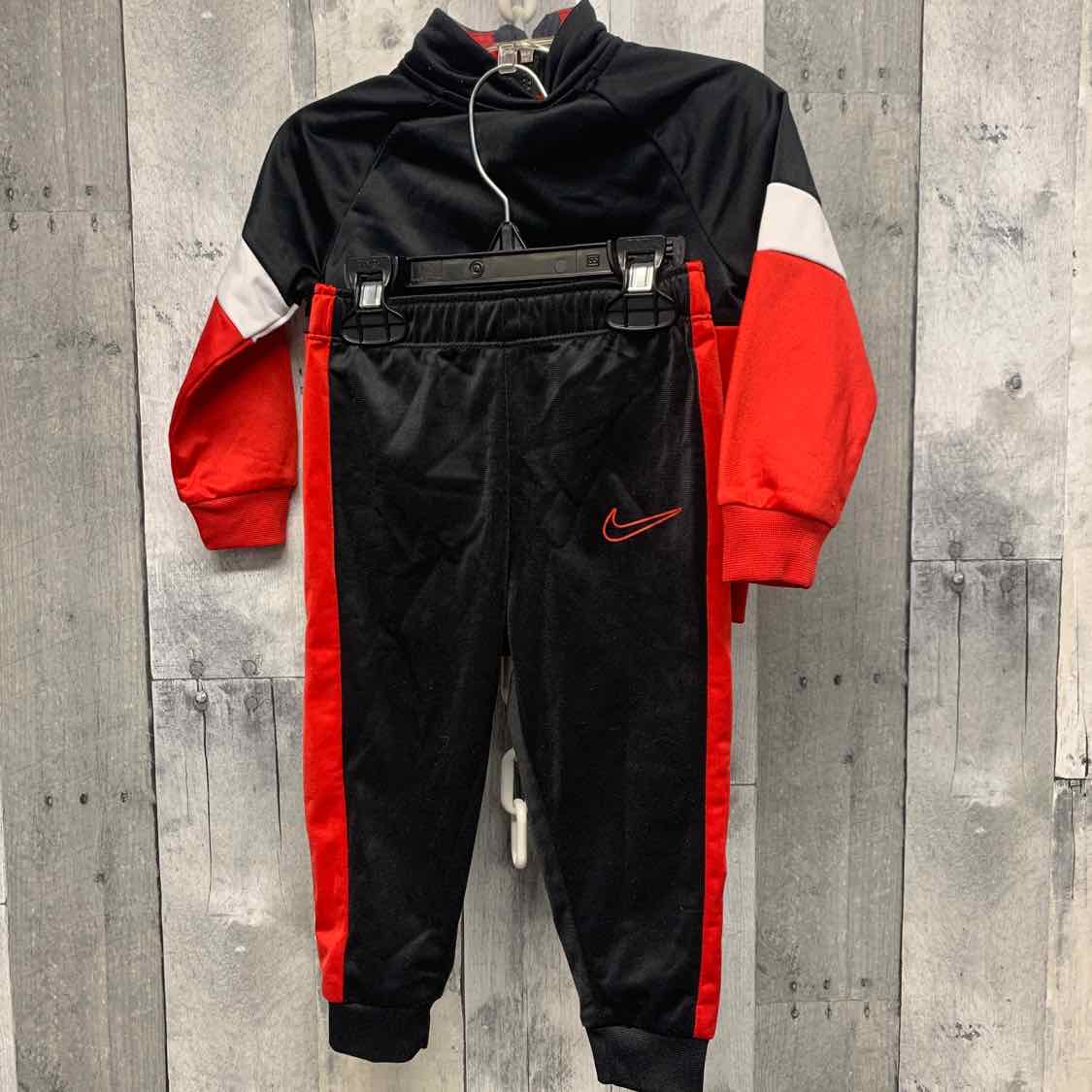 Size 18 Months Black/Red Sport Brand Jacket/Pants