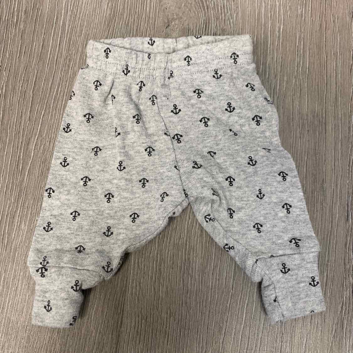 Size Preemie Gray Carter's Athletic Pants