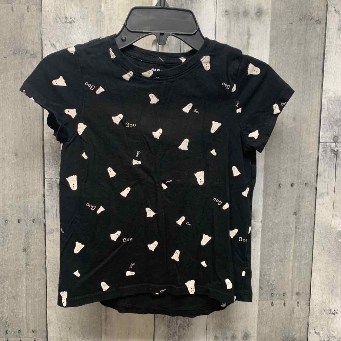 Size 6/7 Black/White Old Navy T Shirt