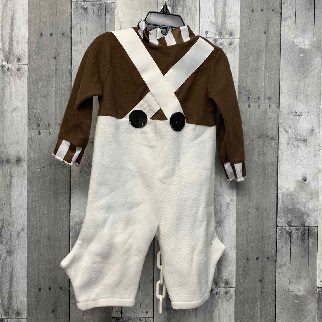 Generic White/Brown Size 2T Halloween Costume - Little Kid