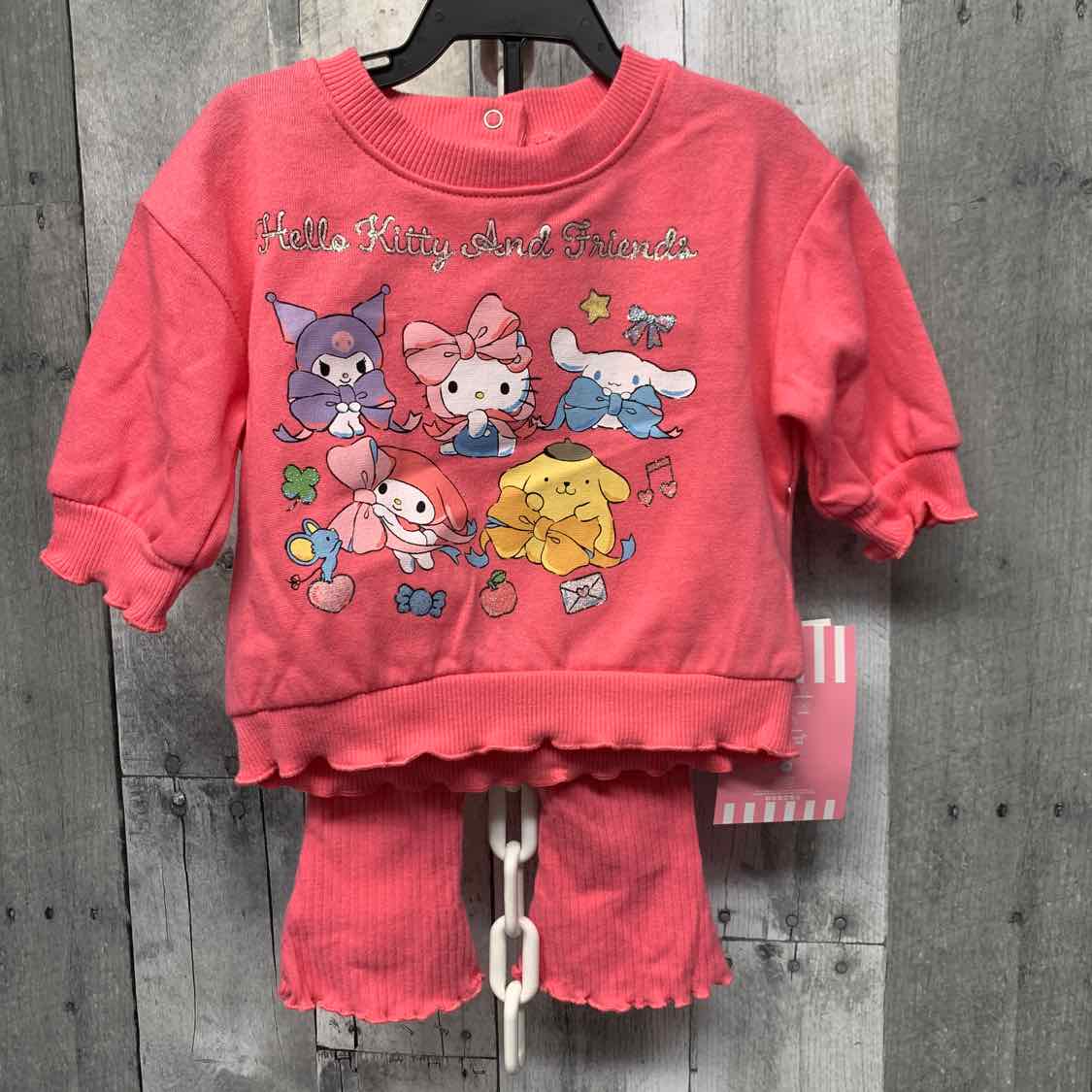 Size 0-3 Months Oak Hello Kitty Shirt/Pants