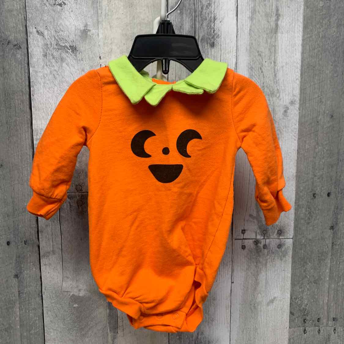 Size 0-3 Months Orange/Green Cat & Jack Romper