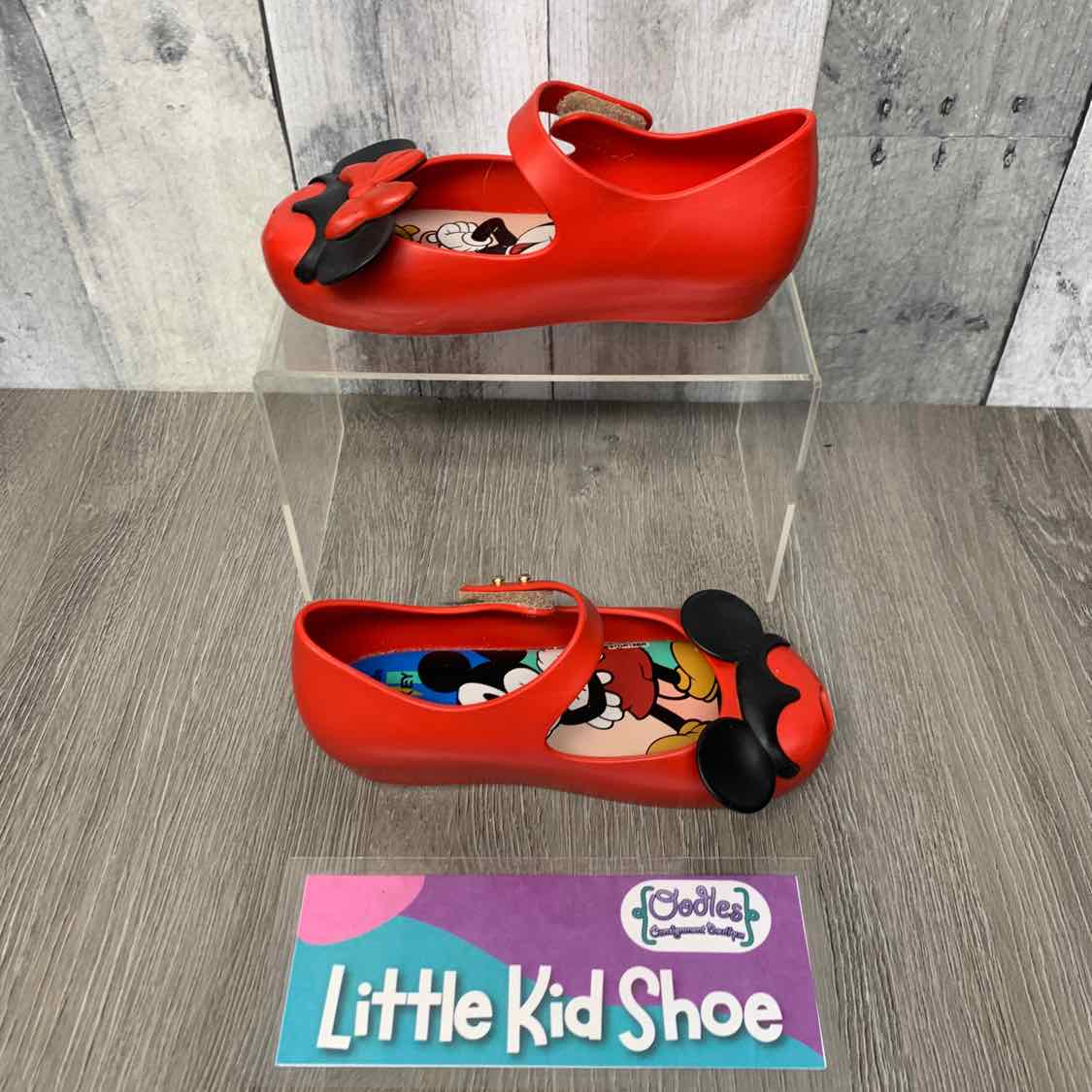 Size 10 Red Mini Melissa Dress Shoes