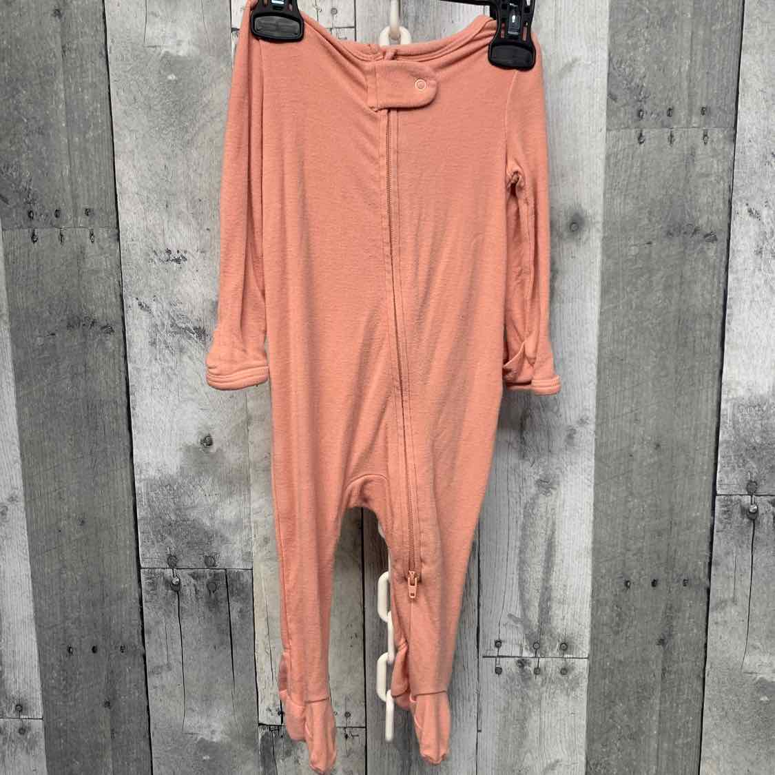 Size 0-3 Months Pink Cloud Island Footy PJs
