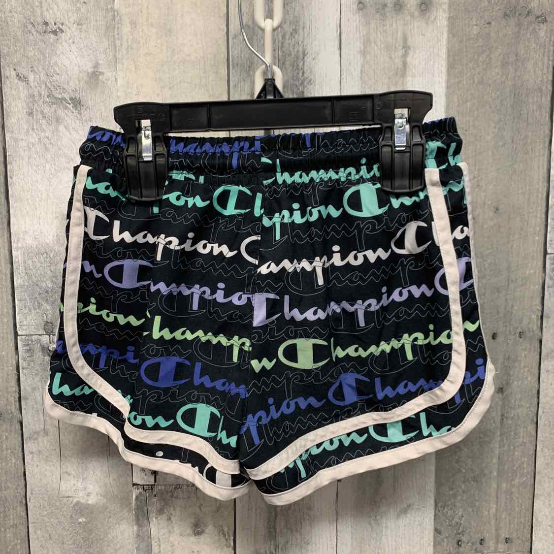 Size 10/12 Black/Purple Champion Shorts - Athletic